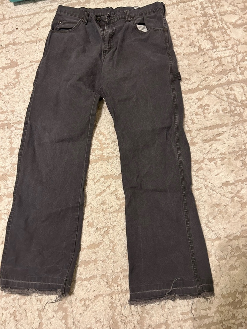 Dickies grey Cargo Work Pants - Straight Leg